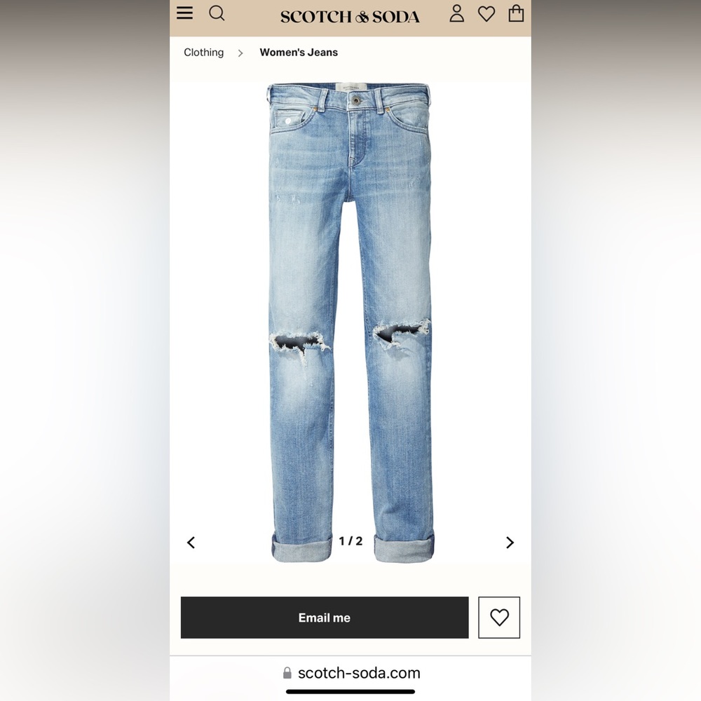 Brand new Scotch & Soda jeans